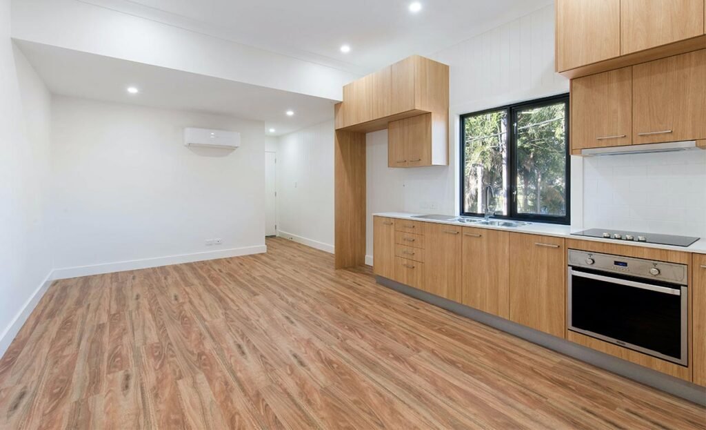 Casa interior de madera